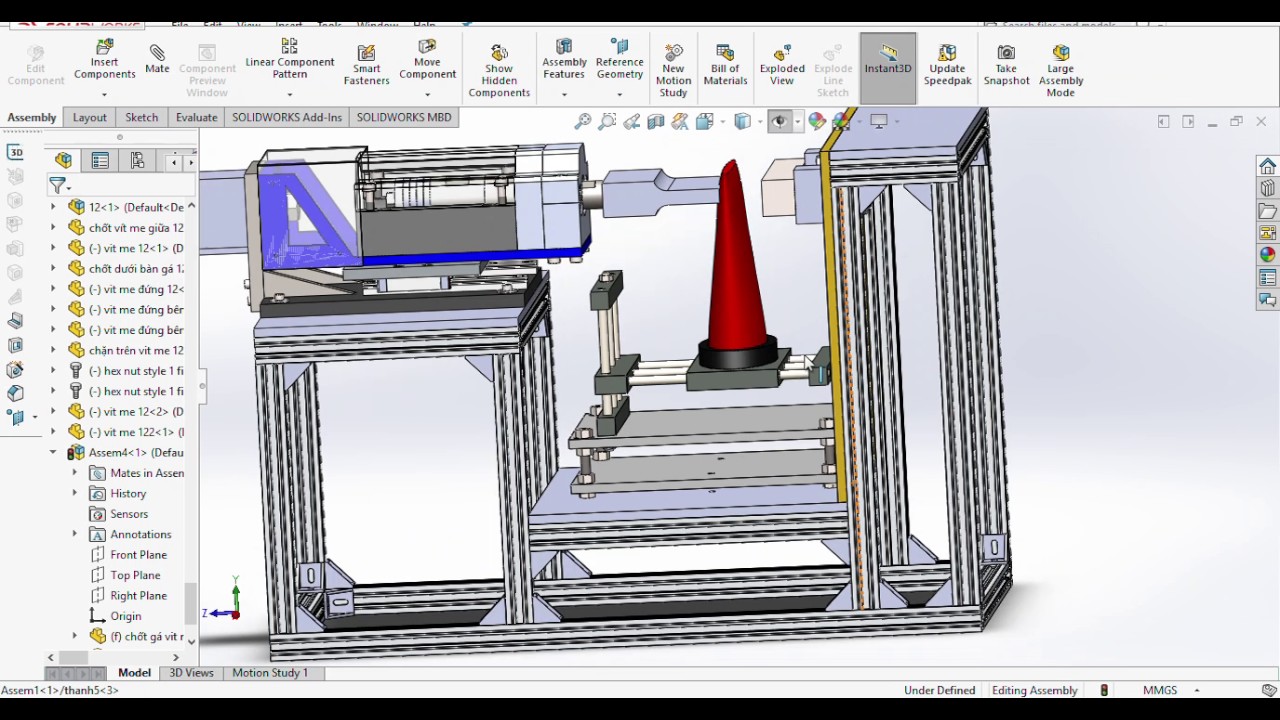 3D CAD 설계 및 해석용 SW(SolidWorks)